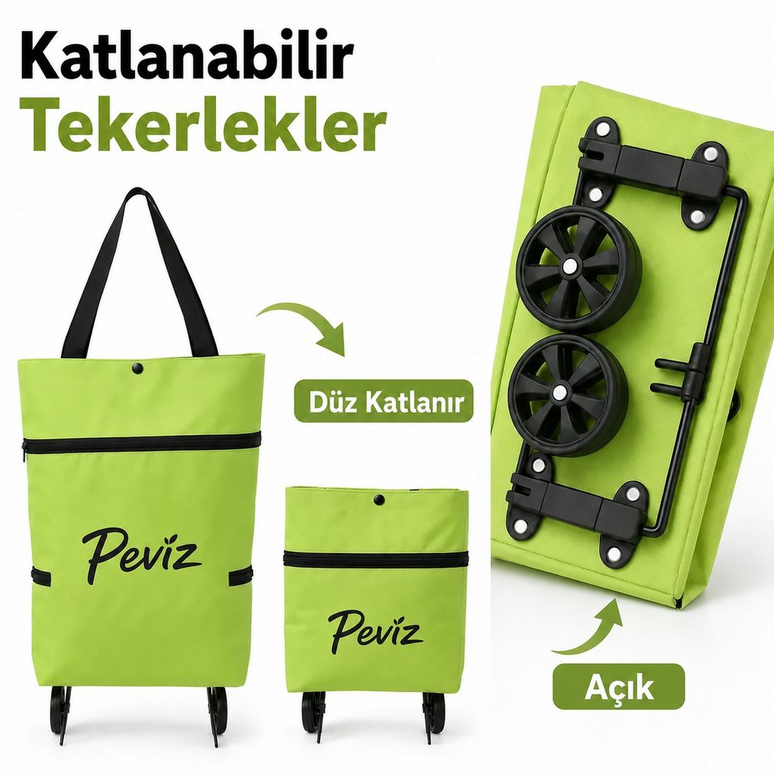 Katlanabilir tekerlekler