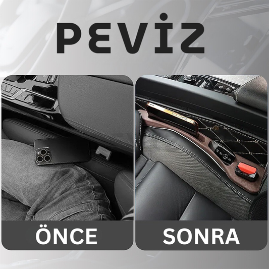 Peviz™ Tüm Araçlarla Uyumlu Patentli Araba Koltuğu Boşluk Doldurucu Aparat 2'li Paket